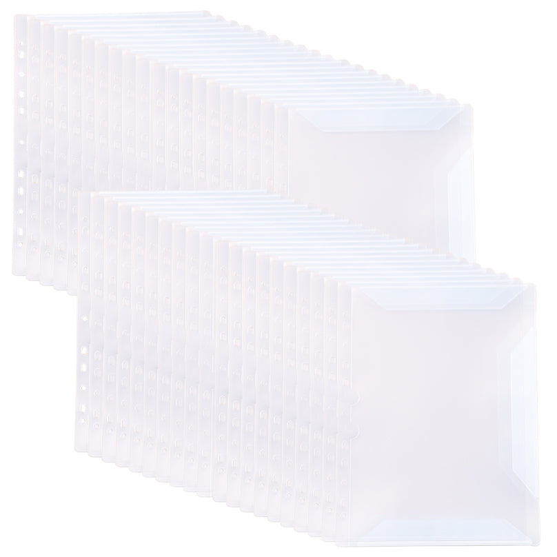 A4 Music Score Folder with 4 Ring Stainless Steel Binders & Sleeve Pockets