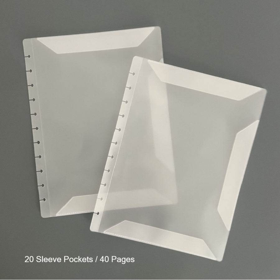 A4 Music Score Folder with Special Binders & Easy Edit Sleeve Pockets