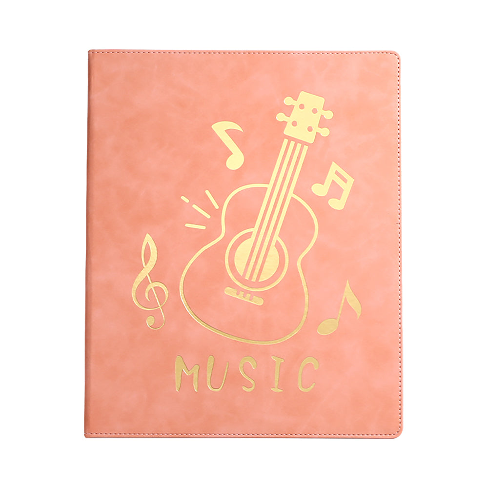 Paper Lion A4 PU Leather Cover Easy Edit Music Score Folder & Sleeve Pocket