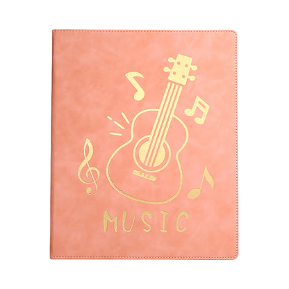 Paper Lion A4 PU Leather Cover Easy Edit Music Score Folder & Sleeve Pocket