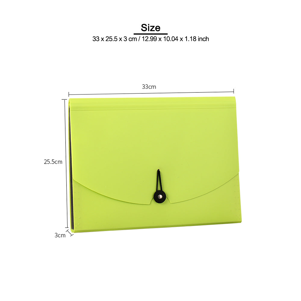 Vibrant Color 12-Divider Expanding Accordion File