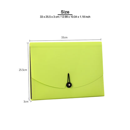 Vibrant Color 12-Divider Expanding Accordion File