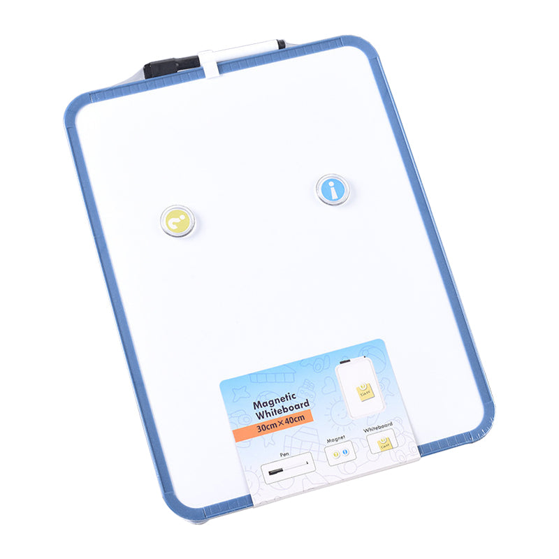 30x40cm Magnetic Whiteboard includes 1 Pen with Dry Eraser, 2 Magnets