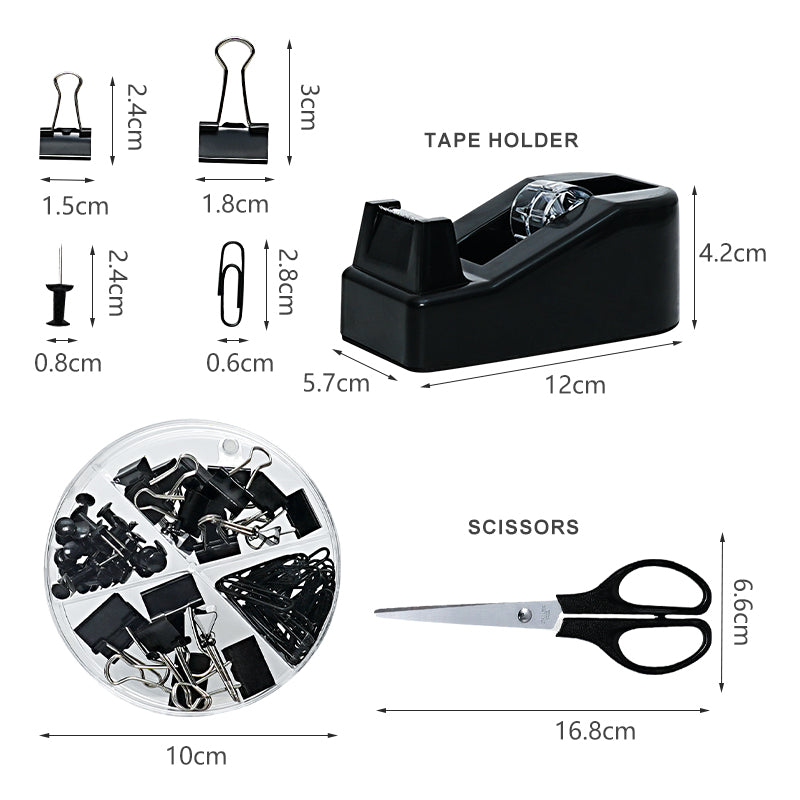 Stationery Set - Black