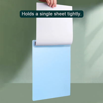 4 Pcs Coloured Vertical A4 Clipboards for Students