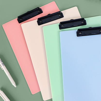 4 Pcs Coloured Vertical A4 Clipboards for Students