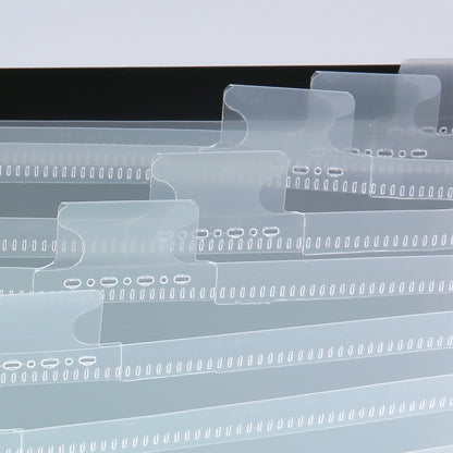 12-Divider Expanding Accordion file with Clip Board