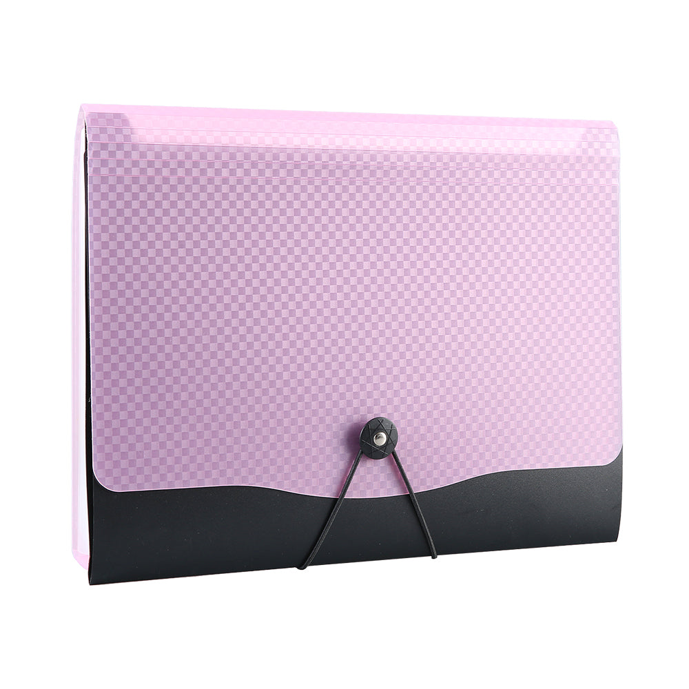 12-Divider Expanding Accordion file with Clip Board