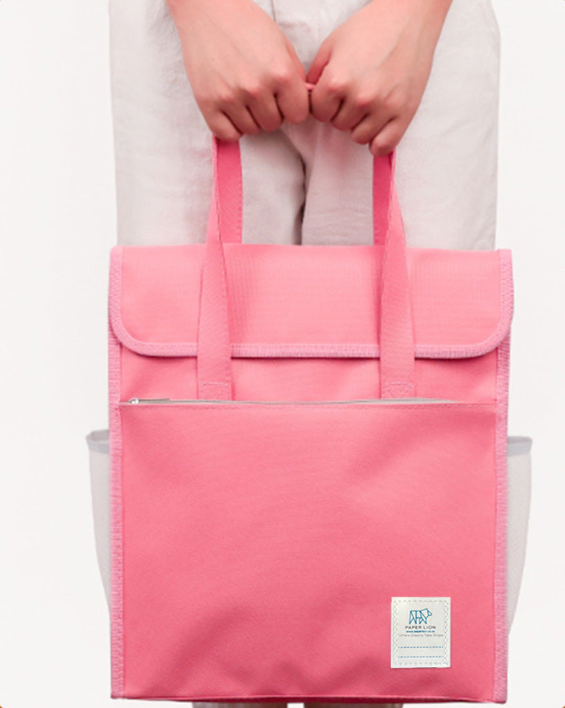 Large Capacity Durable Multipurpose Canvas Bag with Handle - Vertical