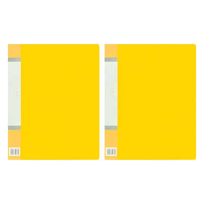 80 Pockets A4 Size Files with Plastic Hard Cover - Set of 2