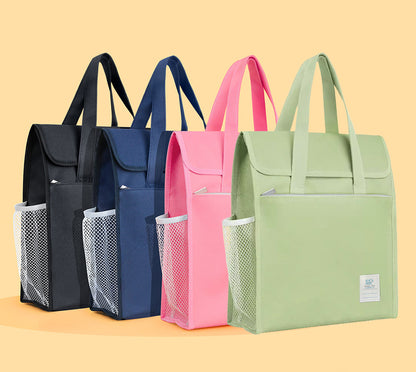 Large Capacity Durable Multipurpose Canvas Bag with Handle - Vertical
