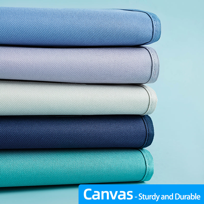 A4 Double Layer Canvas Waterproof Tote Bag with Handles