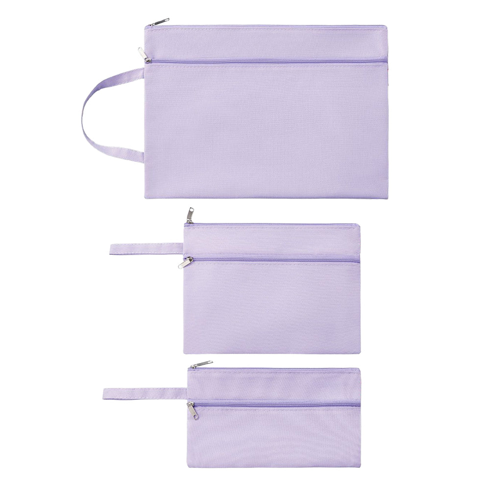 Double Layer Oxford Fabric Waterproof Tote Bag - 3 Bags Set A4+A5+A6 Size