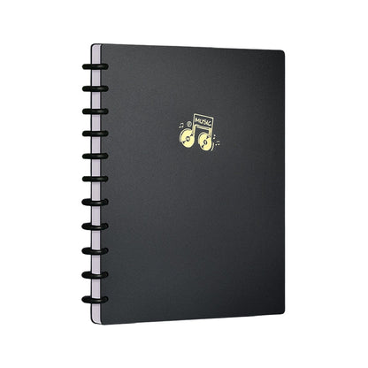A4 Music Score Folder with Special Binders & Easy Edit Sleeve Pockets