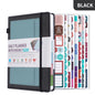 Paper Lion A5 PU Leather Cover Daily/Hourly Planner Book with stickers