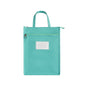 A4 Double Layer Canvas Waterproof Tote Bag with Handles