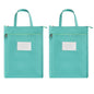 A4 Double Layer Canvas Waterproof Tote Bag with Handles