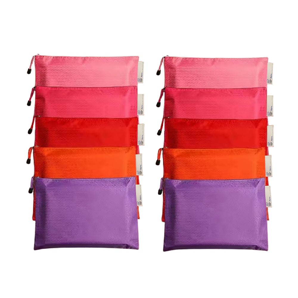Paper Lion 10pcs A5 Size Waterproof Pencil Cases/Notebook Bags