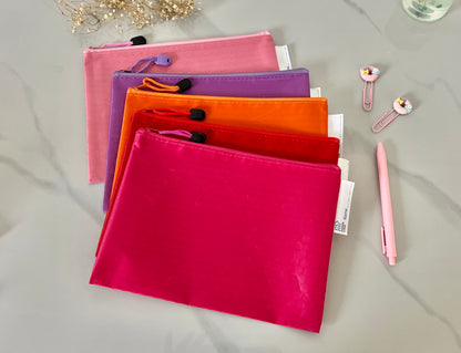 Paper Lion 10pcs A5 Size Waterproof Pencil Cases/Notebook Bags