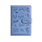 Paper Lion Laser Engraved PU Leather Cover A5 Notebook with Magnetic Buckle