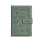Paper Lion Laser Engraved PU Leather Cover A5 Notebook with Magnetic Buckle