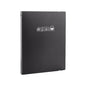 A4 Music Score Folder with 4 Ring Stainless Steel Binders & Sleeve Pockets