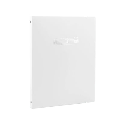 A4 Music Score Folder with 4 Ring Stainless Steel Binders & Sleeve Pockets