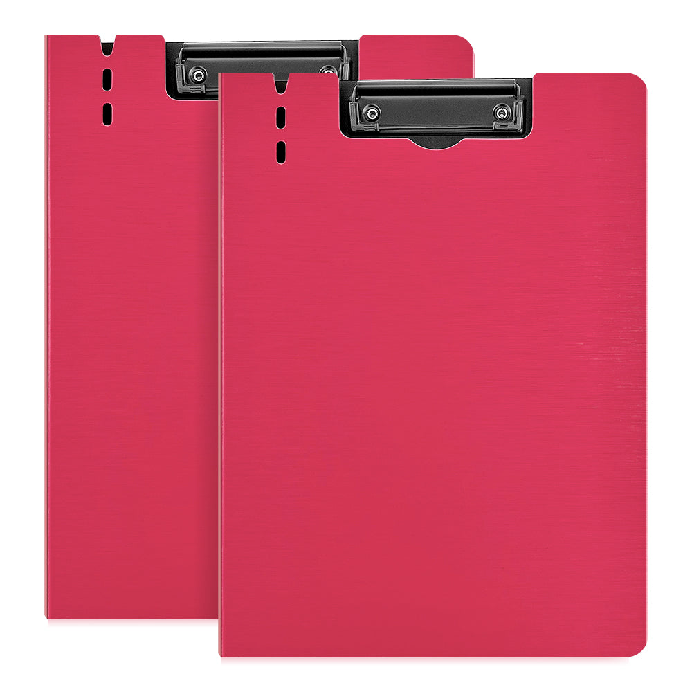 2 pcs Metallic Striped Texture Clipboards for A4 Paper - Vertical
