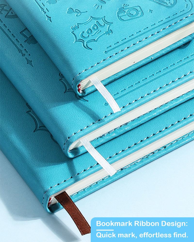 Paper Lion Laser Engraved PU Leather Cover A5 Notebook with Magnetic Buckle