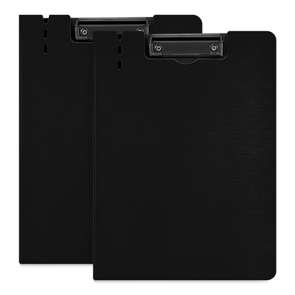 2 pcs Metallic Striped Texture Clipboards for A4 Paper - Vertical