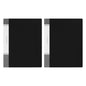 80 Pockets A4 Size Files with Plastic Hard Cover - Set of 2