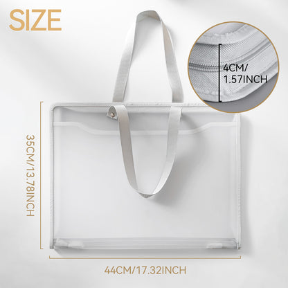 Portable Zipper Art Storage Bag for A3 files/Painting/Portfolio