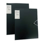 A4 size 60-Pocket File with Plastic Cover and Elastic Band Closure Set of 2