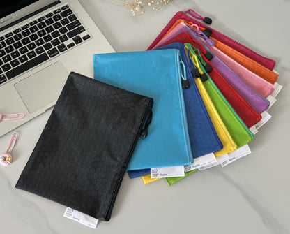 Paper Lion 10pcs A5 Size Waterproof Pencil Cases/Notebook Bags